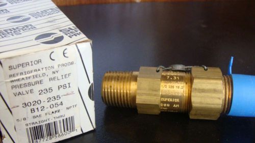 Overstock superior pressure relief valve 3020-235 for sale