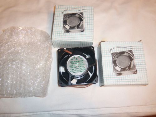 2 New Sealed  AC Axial Fans FP-108JC