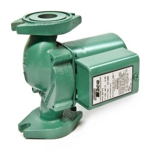 Taco 007 (007-f5-81fc) cast iron circulator pump (rotated) with ifc 1/25 hp for sale
