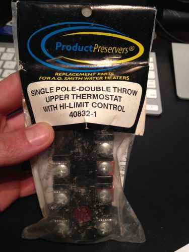Product Preservers Water Heater Thermostat, 40832-1, Fits A.O. Smith, New