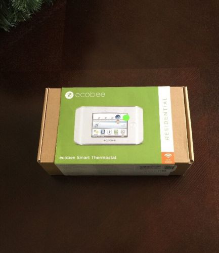 Ecobee  wi-fi smart internet ip thermostat - eb-stat-02-new in box for sale