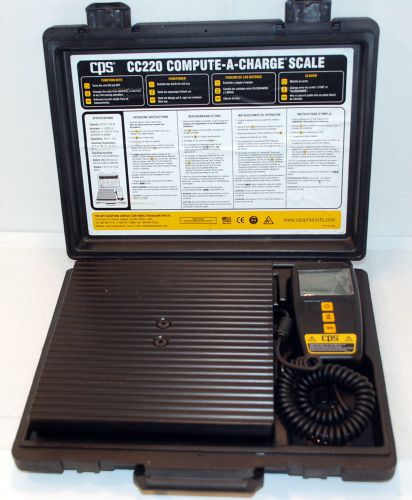 CPS CC220 Compute-A Charge Scale Compact High Capacity Charging Scale