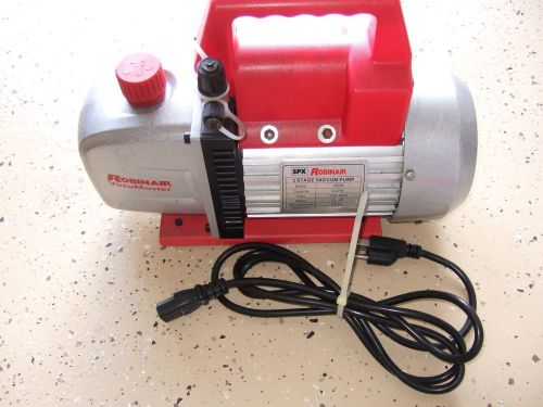 Robinair spx vacumaster 2 stage vacuum pump w/ 1/3 hp motor 5 cfm model #15500 for sale