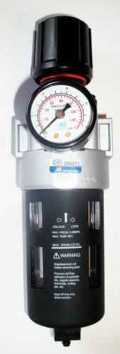 3/8&#034; air filter/regulator combo with gauge, mindman pneumatics for sale