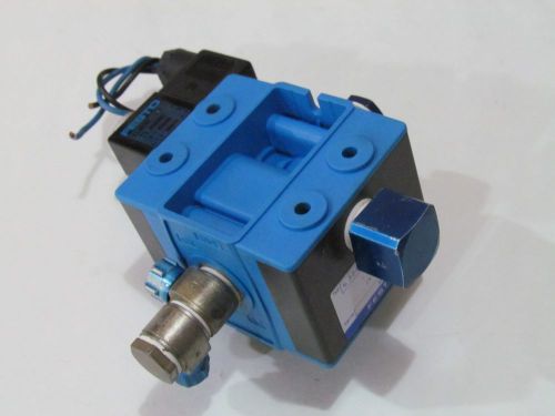 Festo mfhe-3-1/4-b single pilot valve for delayed pressure 145psi for sale