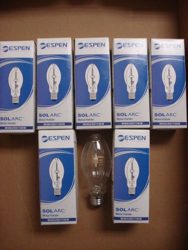 (7) Espen SolArc MH 50-Watt Metal Halide ED17 E26 Medium Base Light Bulbs; New!