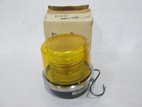 New north american signal co st-900 amber dome strobe light 115v-ac d335661 for sale