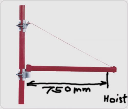 New electric motor winch hoist crane rotary hoist frame 2200 for sale