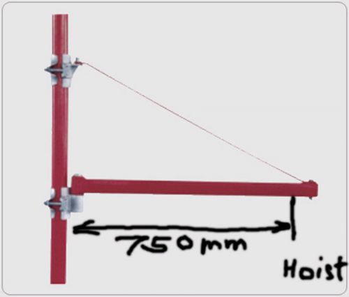 New ELECTRIC MOTOR Winch HOIST CRANE Rotary Hoist Frame 2200