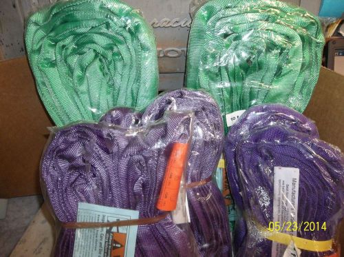 Polyester slings lot of 6 for sale