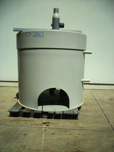 90 Gallon Poly Cone Bottom Tank w/ Built-in Stand (CT2063)