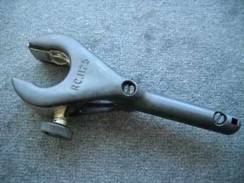 Rc 1125 ratchet type tubing cutter 5/16&#034; - 1-1/8&#034; od tubing excellent condition for sale