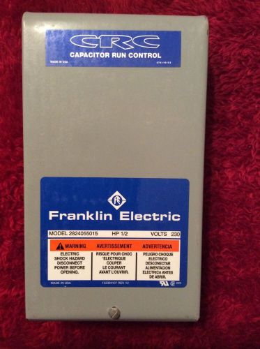 Franklin electric crc control box 1/2 hp 230v for sale