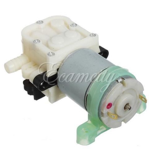 Diaphragm pump mini water/air pump 12v dc 400l/h 1.2mpa for aquarium tank for sale