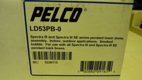Pelco LD53PB-0 Lower Dome for Spectra III &amp; Spectra III SE Series Smoked