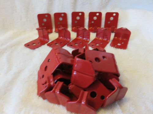 LOT OF 25-UNIVERSAL WALL MOUNT 5 &amp; 10 lb. SIZE FIRE EXTINGUISHER BRACKET NEW