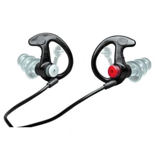Surefire ep4-bk-spr ep4 sonic defender earplugs black triple flanged earplugs sm for sale