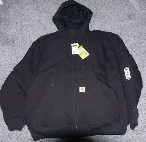 Carhartt quick duck woodward active jacket size 3xl color black for sale