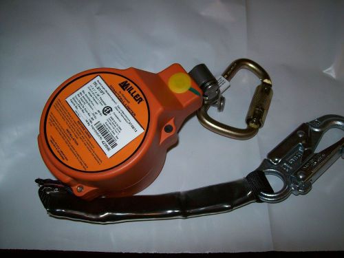 Miller titan 3/11 ft retractable personal fall limiter tfl-3/11ft d-ring/snap for sale