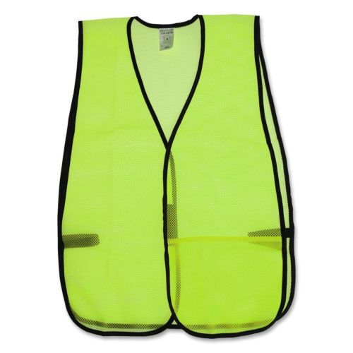 Occunomix General Purpose Safety Vest - Mesh - 1 Each - Lime (RTS81006)