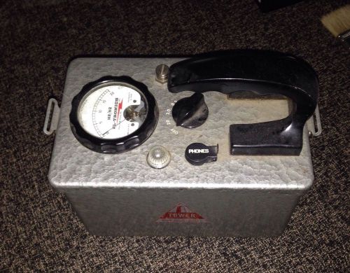 Vintage Sears / Tower Tube Type Geiger Counter Model 6158