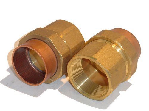 One 2&#034; Brass Union, Copper X Female NPT