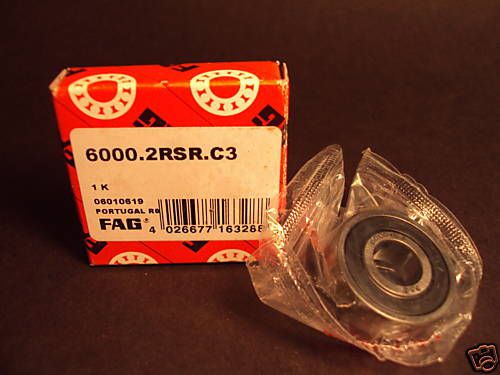 Fag 6000 2rsr c3, deep groove ball bearing, 6000 2rs for sale
