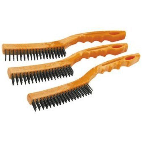 3 Piece Heavy Duty Wire Brushes, FREE 2 DAY AIR SHIPPING!