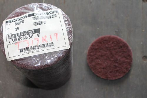 25 new standard abrasives 5&#039;&#039; blend discs