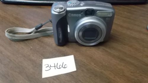 Canon PowerShot A710 IS 7.1 MP Digital Camera - Metallic gray PIC #3463