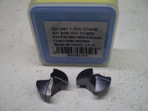 ISCAR .811 CamDrill Inserts 2pc Pack **NEW**