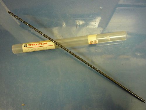 Long drill 4mm (.1575&#034;) 7-1/4&#034; flute lgth 11&#034; overall high speed titex new $7.25 for sale