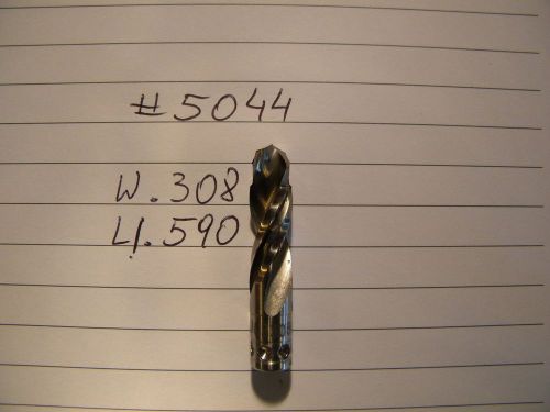 2 new drill bits #5044 .308 hsco hss cobalt aircraft tools guhring made in usa for sale