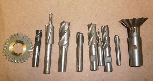 Mix Cutters, Endmills,  diffent kind and sizes