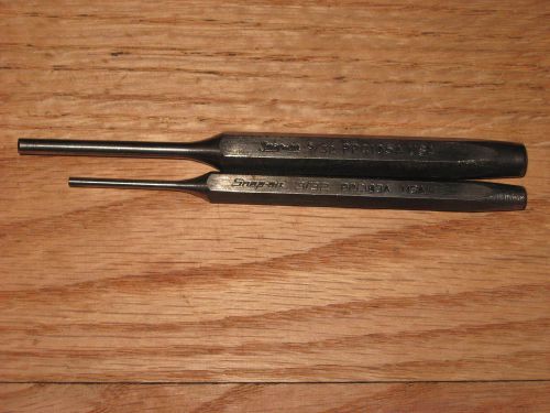 Snap-on tools 2 piece pin punch set 3/32&#034; to 5/32&#034; for sale