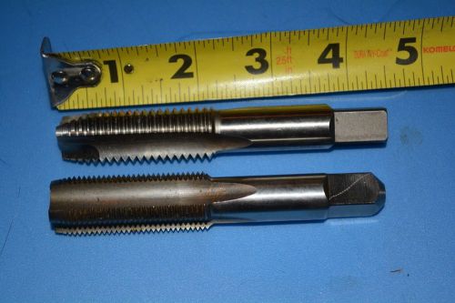 LOT of 2  3/4 -16 and 3/4-10 HSS 4 FLT TAP MACHINIST TOOLING TAPS NO RESERVE
