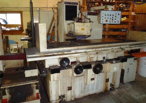16&#034; w 40&#034; l chevalier fsg-1640ad surface grinder, electronic auto idf, 3x auto f for sale