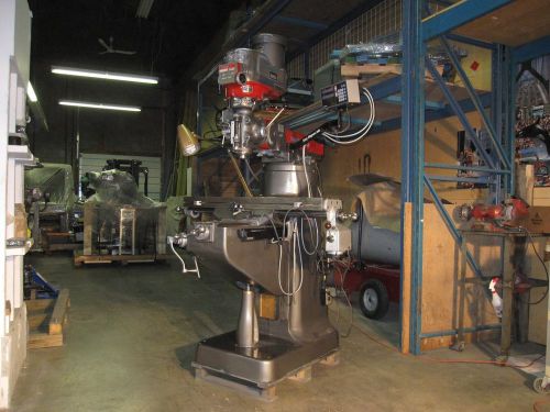 Bridgeport  series i hp milling machine w/ a sony digital readout for sale