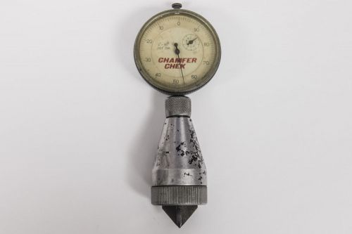 Chamfer chek id dial gage 0-90° .001&#034; dia for sale