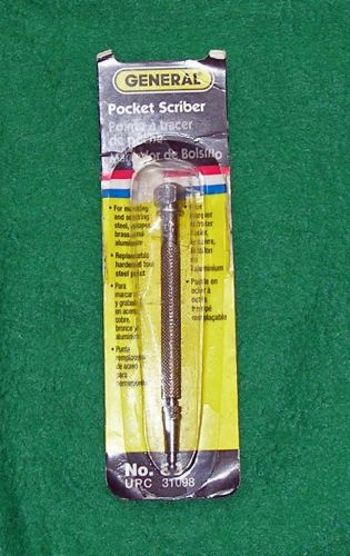 New general no. 83 4&#034; pocket scriber scribe  tool rule for sale