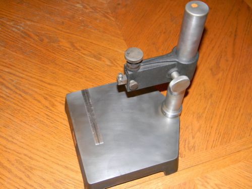 Starrett 653, Dial Indicator Comparator Stand, Fine Adjst., Height Gage