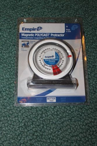 Empire Magnetic POLYCAST Protractor