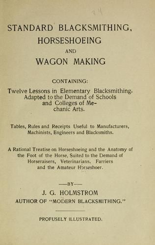 Blacksmithing-horseshoeing -wagon making book on cd for sale
