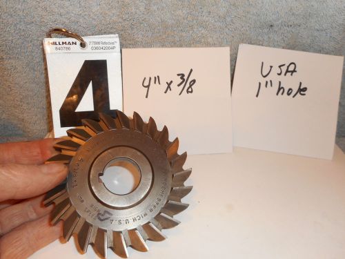 Machinists  12/6 buy now usa  4 x .375    circular mill cutter---see all !!! for sale
