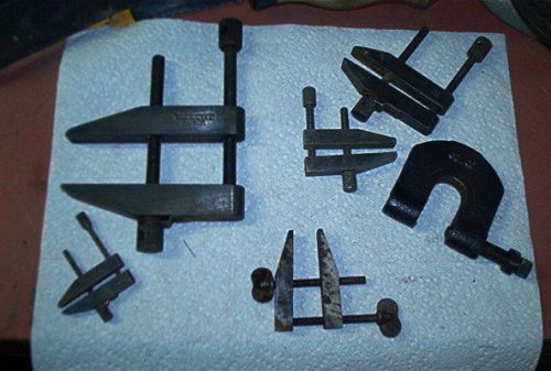 starrett and     brown /sharp parallell clamps