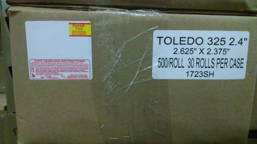 TOLEDO SCALE LABEL 325 2.4&#034; WITH SAFE HANDLING