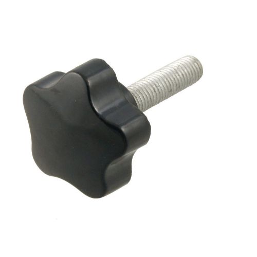Handware black plastic head cap bolt 10mm x 40mm thread metal screws for sale