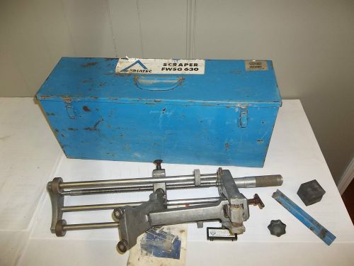 Friatec fwsg 630 hdpe pipe scraper tool kit in good condition free ups shipping for sale