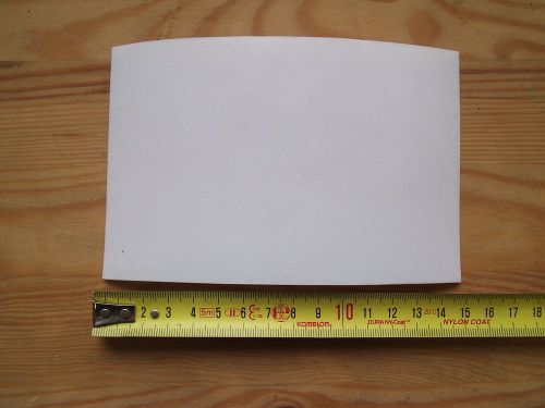 1 pcs. x Teflon PTFE 150mm x 100mm x 0,5mm (THICK) Polytetrafluoroethylene Sheet