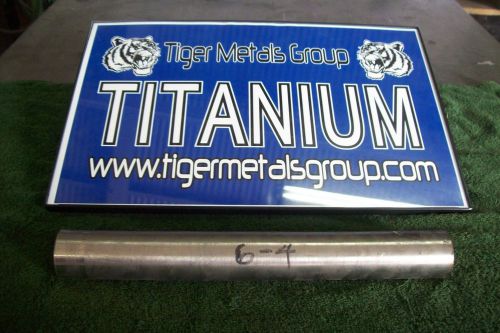 Grade 5 6al-4v titanium round bar (1.625&#034; diameter x 10.75&#034; length) #95 as for sale